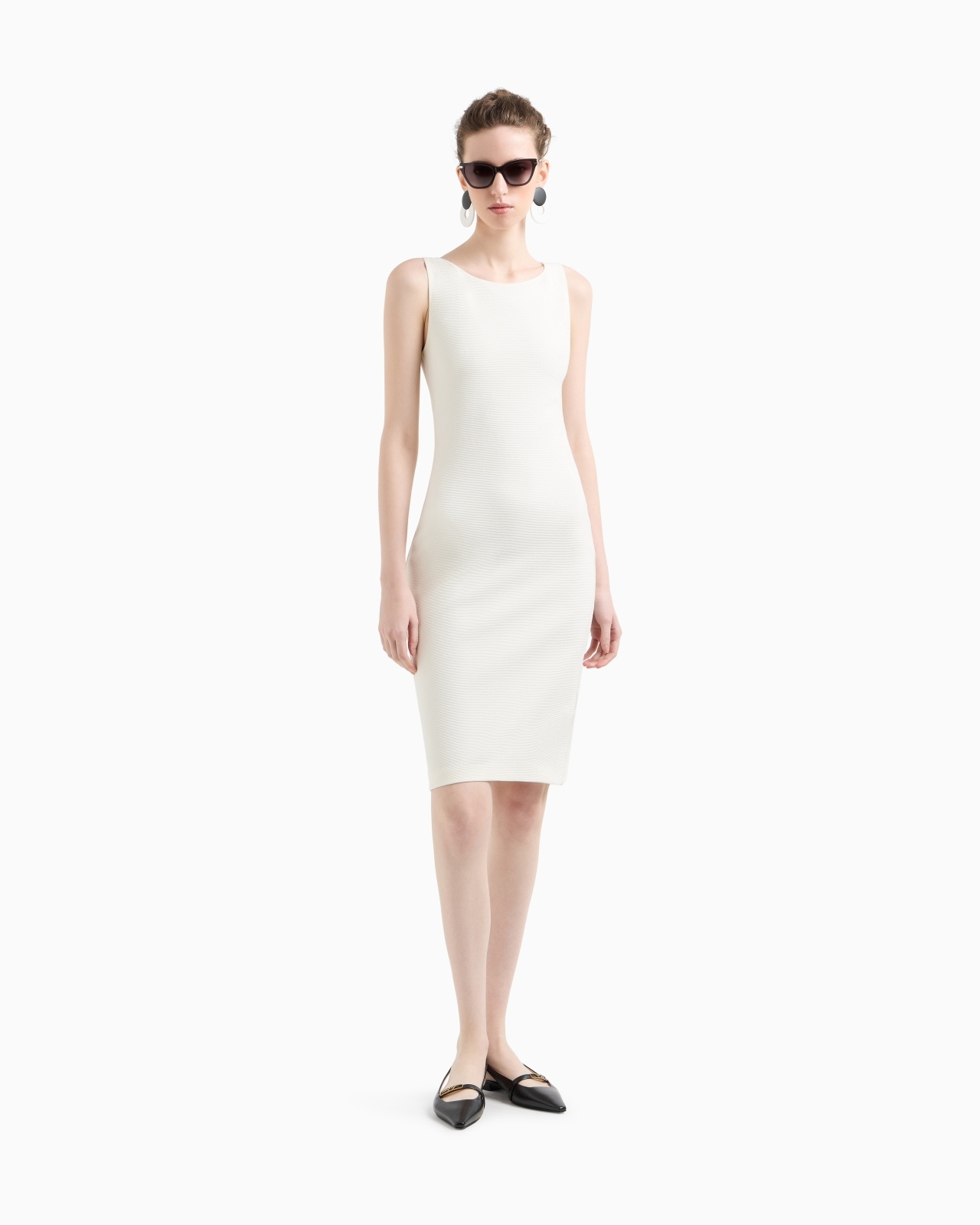 OTTOMAN JERSEY SHEATH DRESS - 2