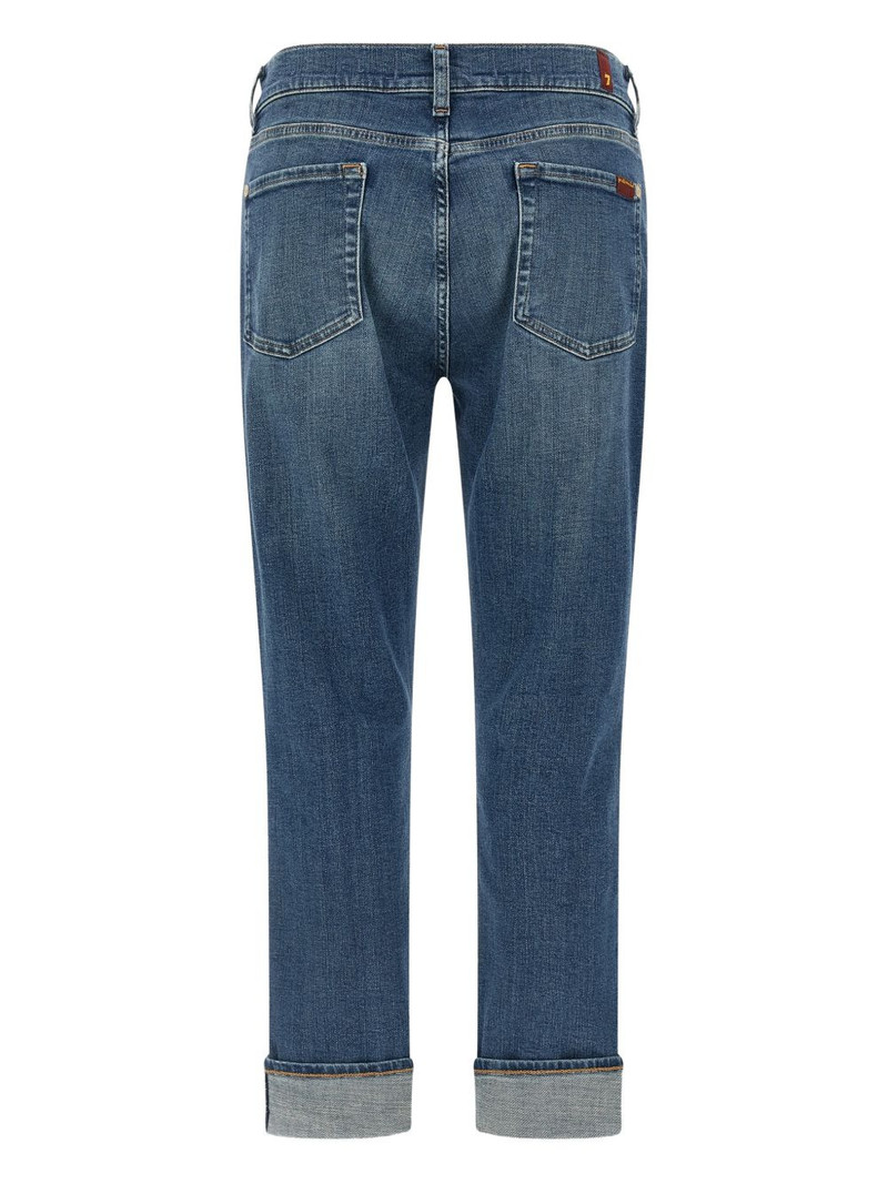 7 For All Mankind turn-up hem jeans outlook
