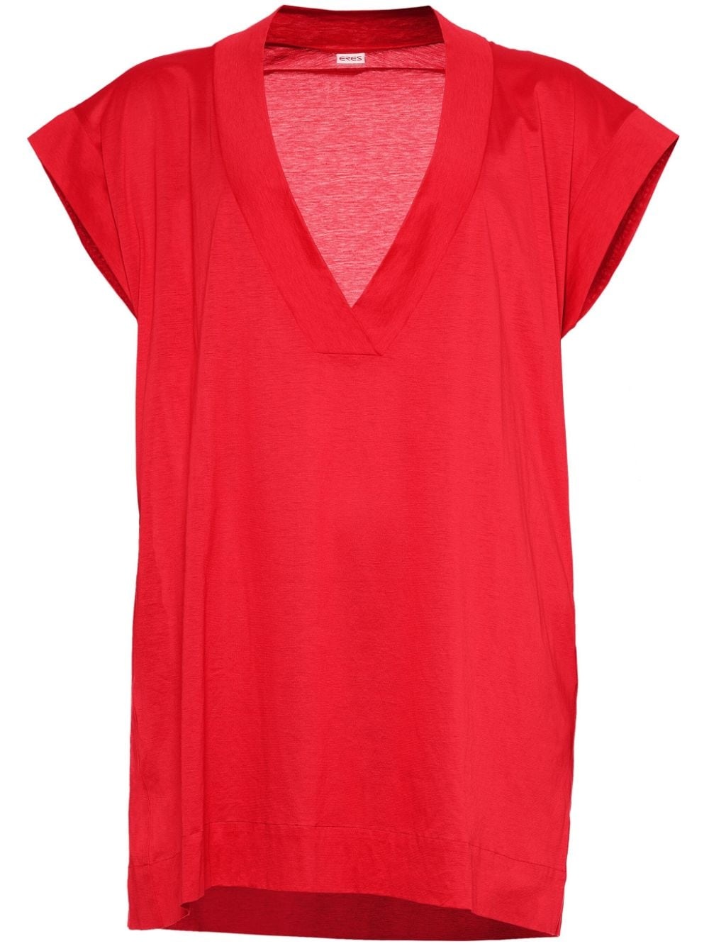 RenÃ©e V-neck cotton T-shirt - 1