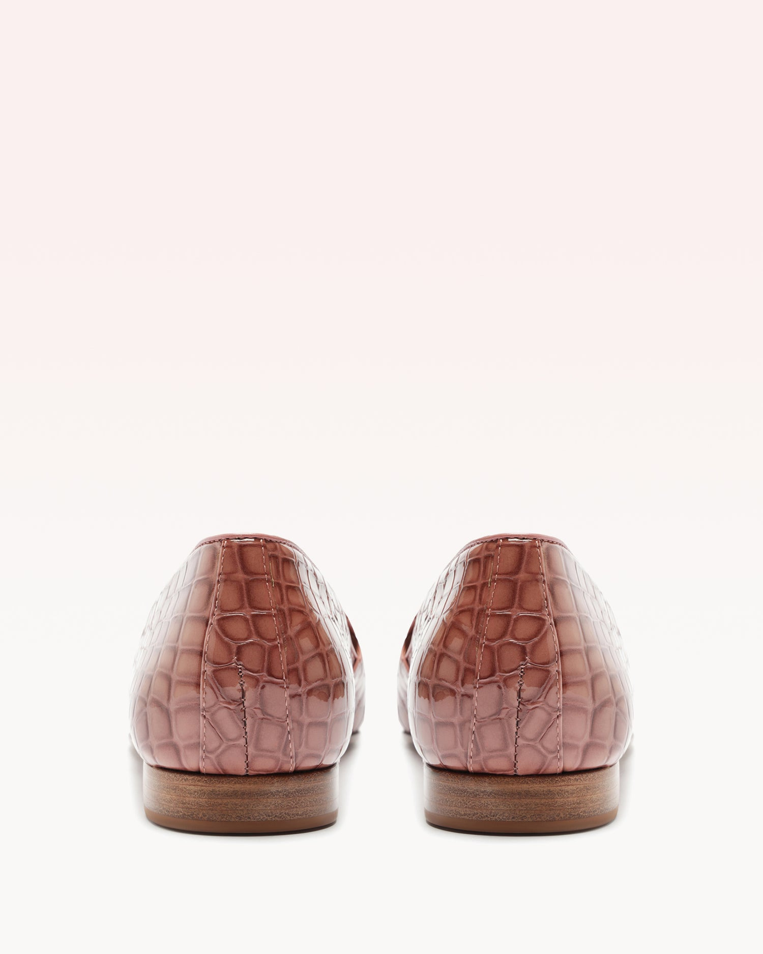 CLARITA BELGIAN CROCCO LOAFER CLAY - 3