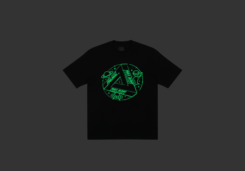 PALACE SPACE CADET T-SHIRT BLACK outlook