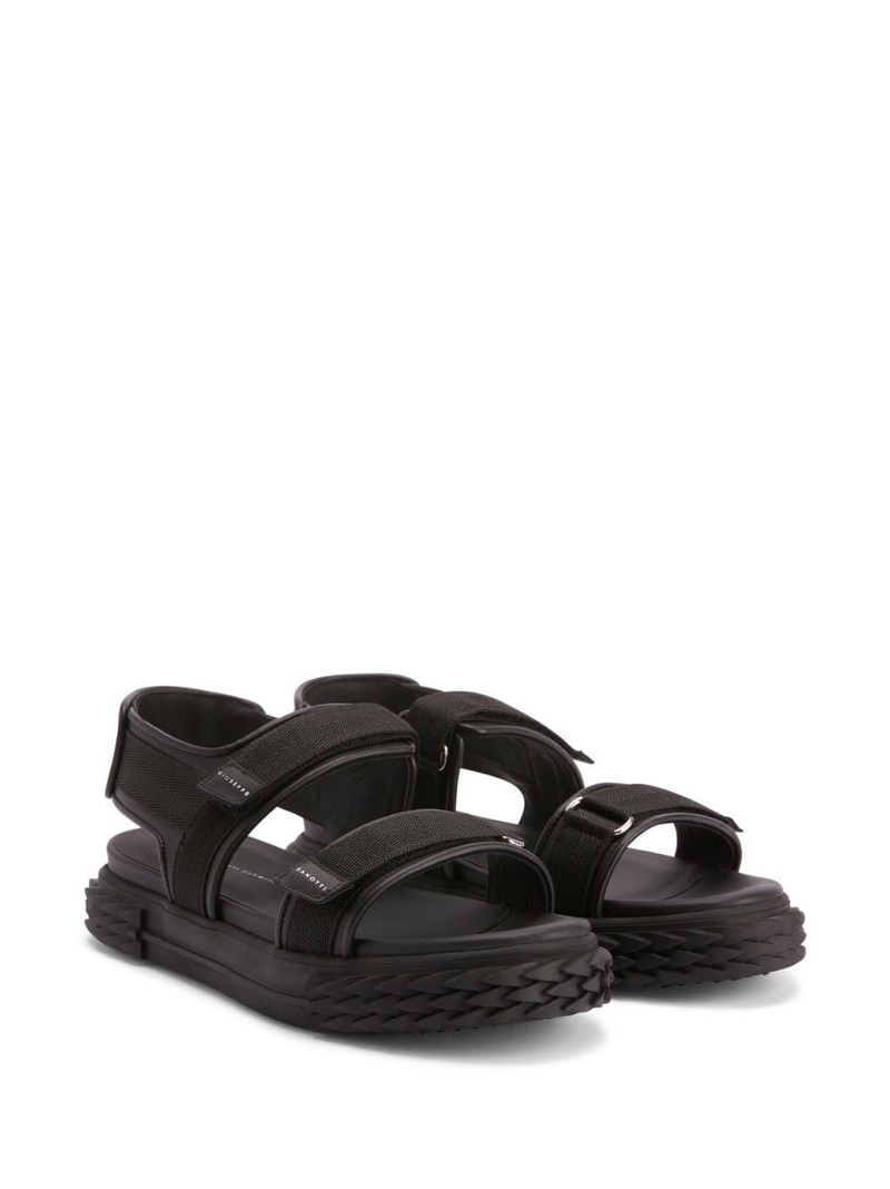 Giuseppe Zanotti Blabber Gummy touch-strap sandals outlook