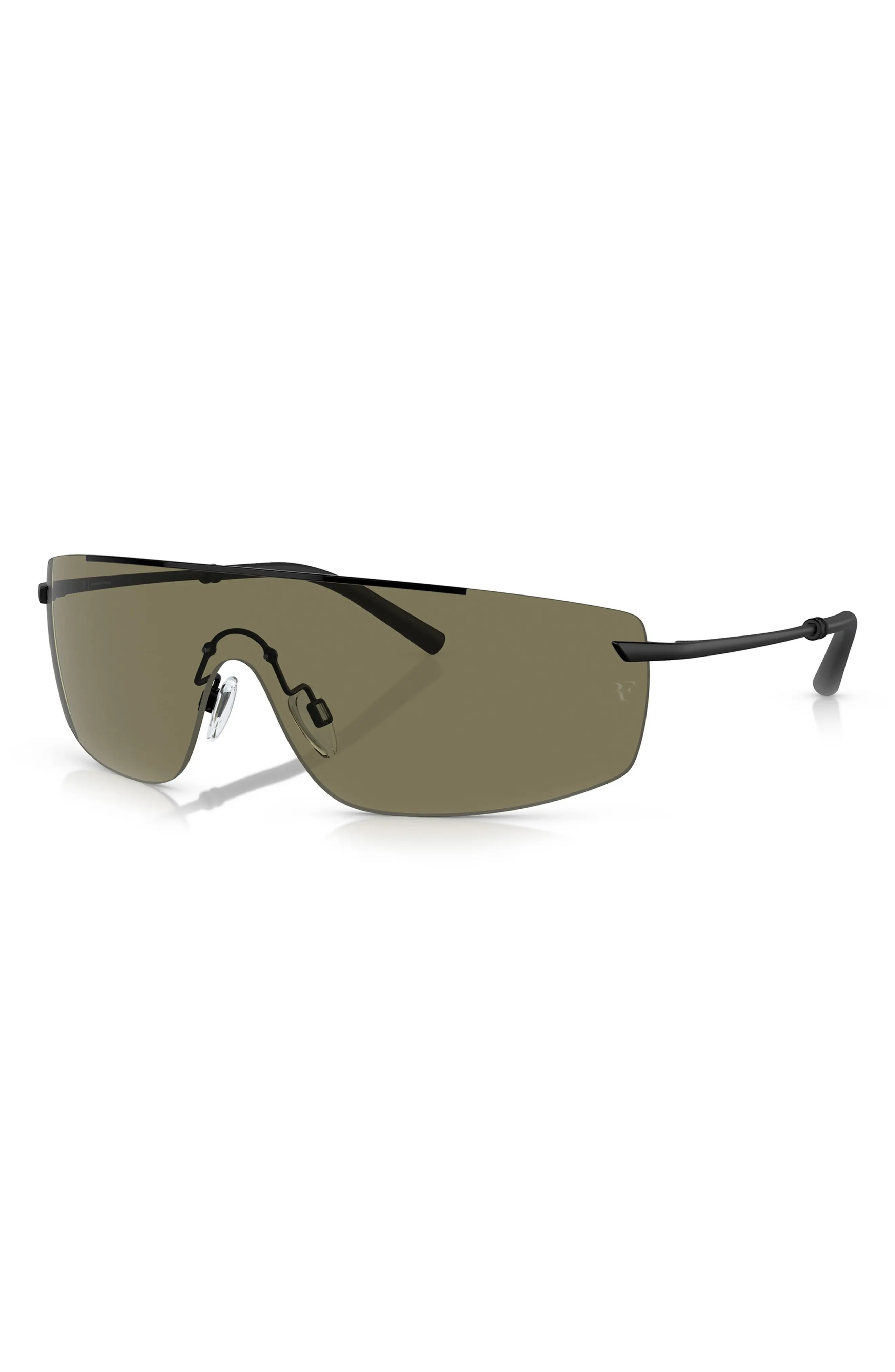 Roger Federer 138mm Rimless Shield Sunglasses - 2