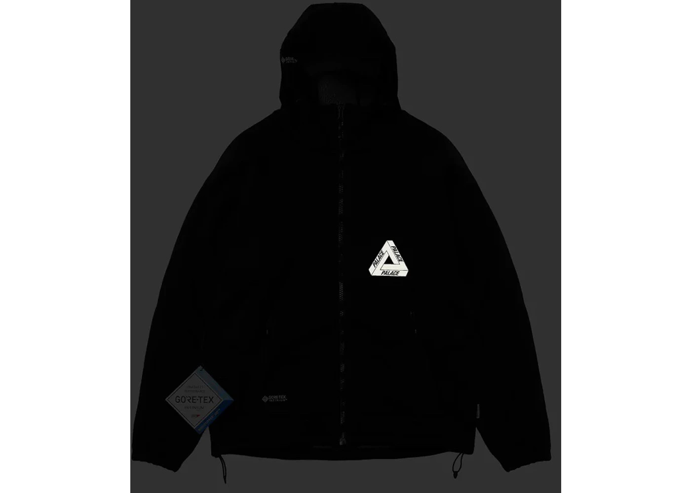 Palace Gore-Tex Infinium Cap Jacket Black - 2