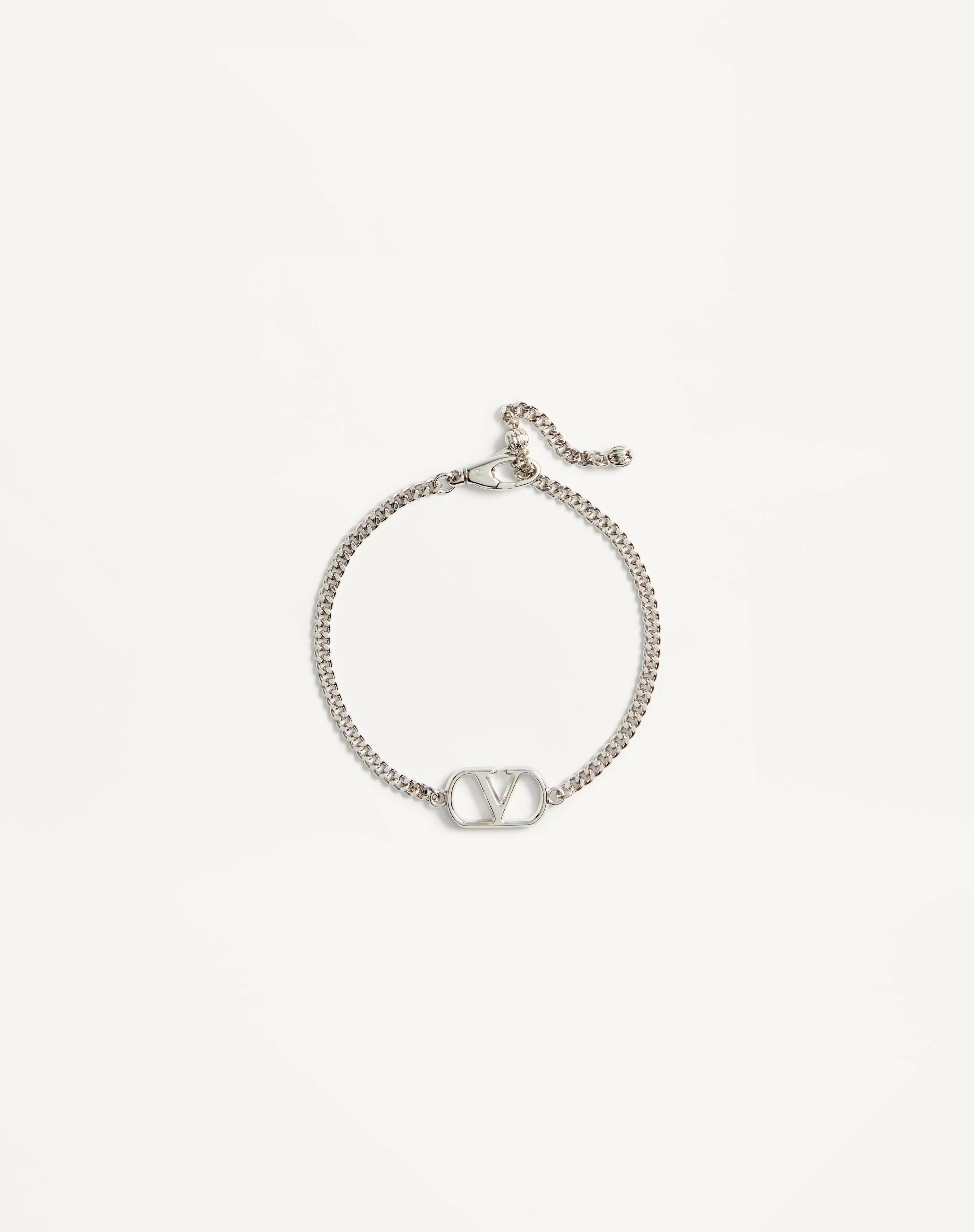 VALENTINO GARAVANI VLOGO SIGNATURE METAL BRACELET - 1