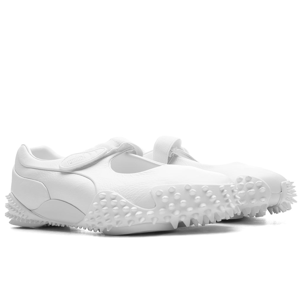 WOMEN'S MOSTRO FEY LEATHER - WHITE - 2