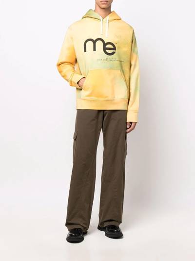 OAMC Me-print hooded sweatshirt outlook