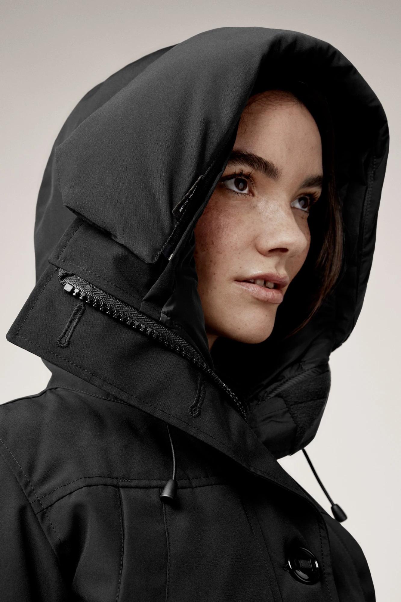 MONTEBELLO PARKA WITH HOOD TRIM - 3