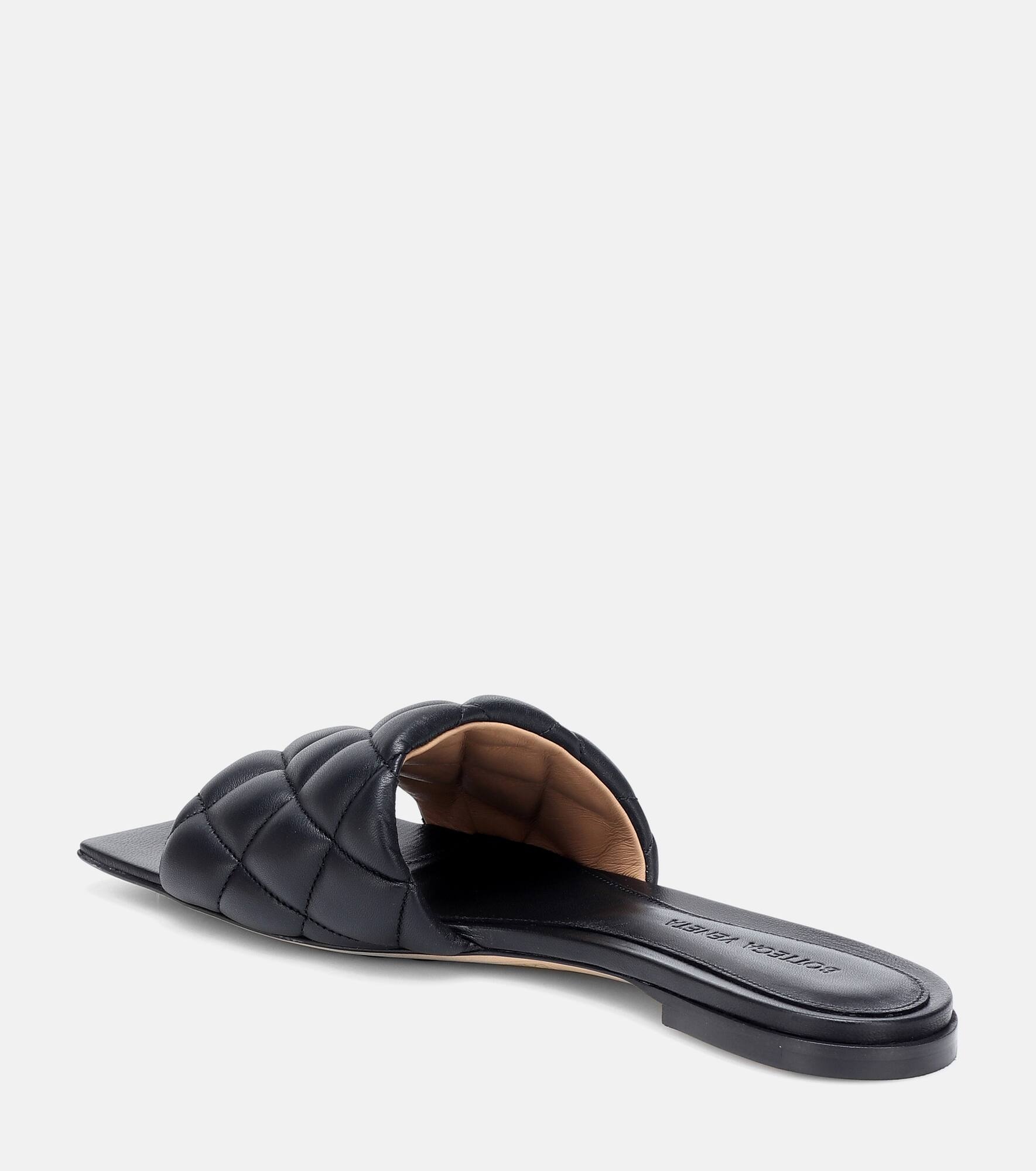 Padded leather sandals - 2