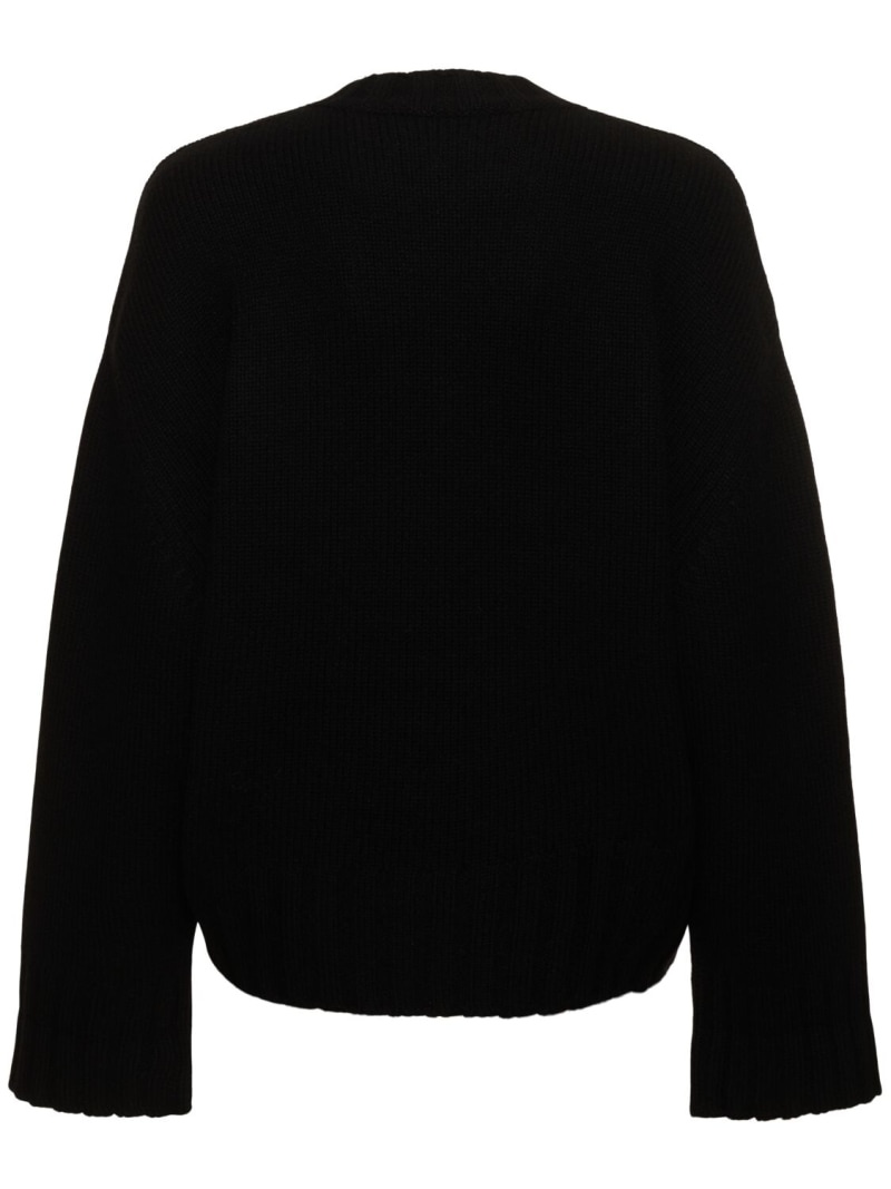 Merino wool & cashmere sweater - 5