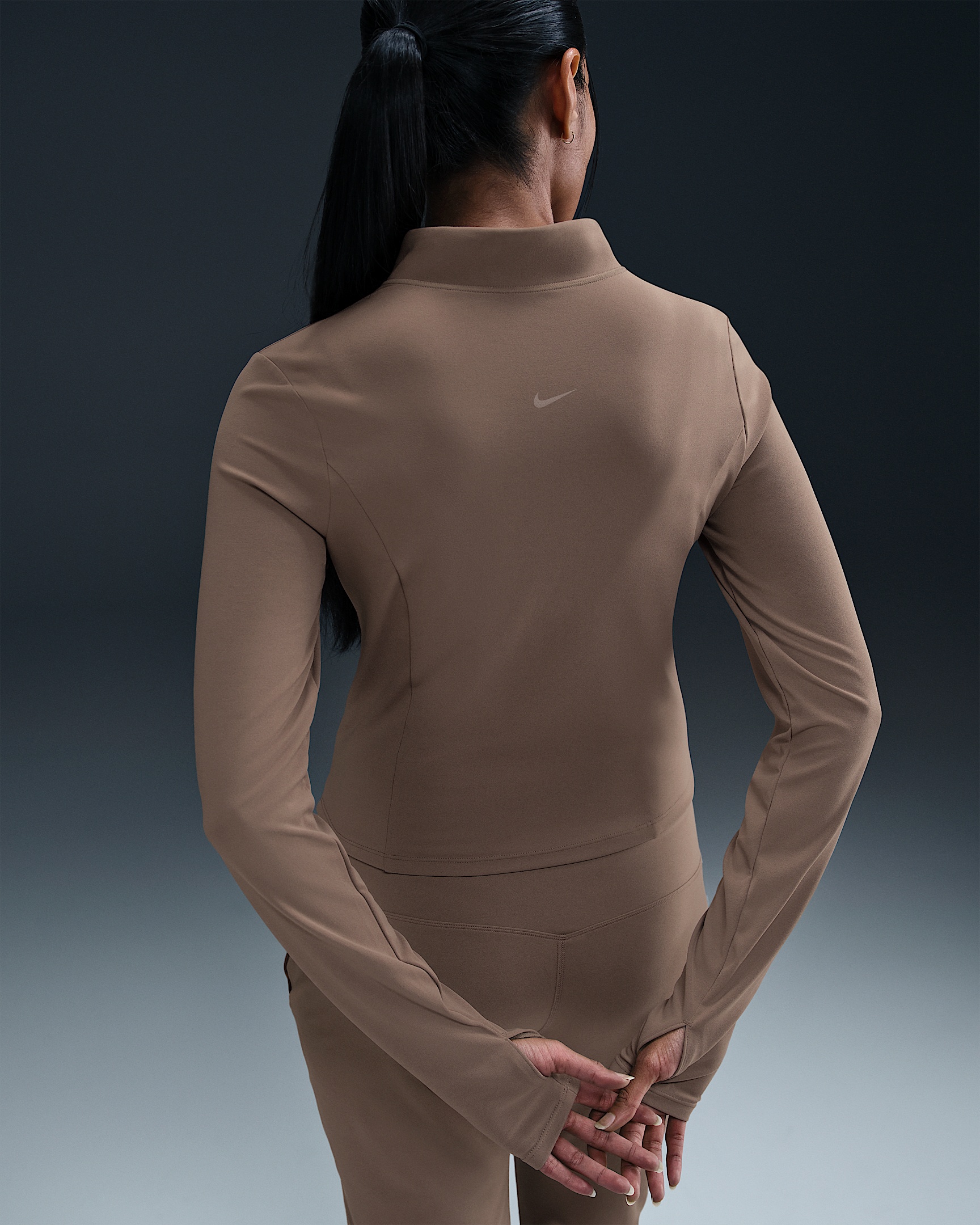 Nike Zenvy Women's Dri-FIT Full-Zip Long-Sleeve Top - 2