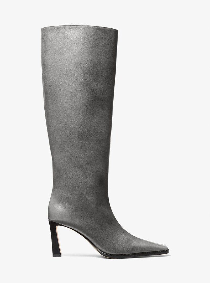 Darrah Burnished Leather Boot 1