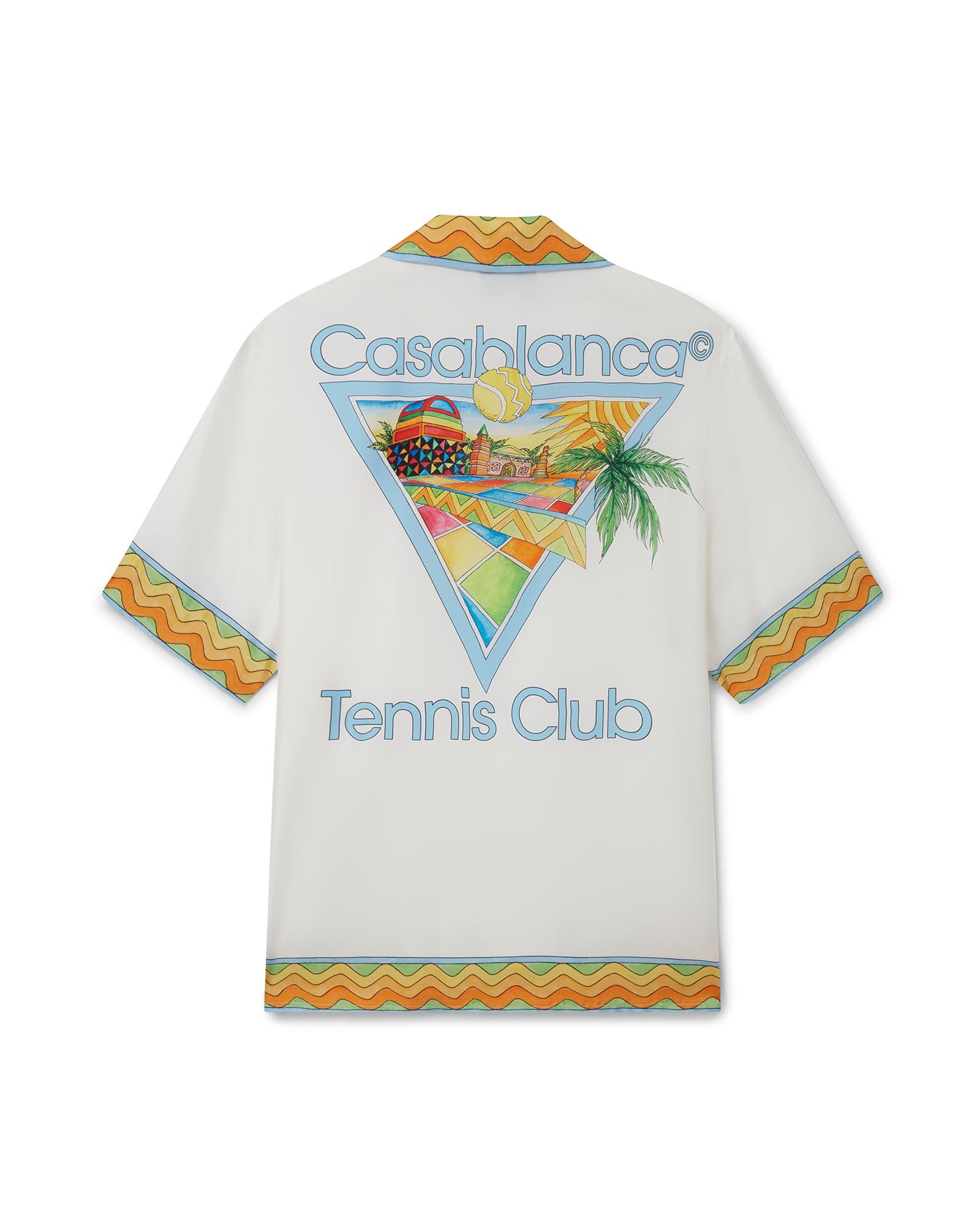 Afro Cubism Tennis Club Silk Shirt - 2