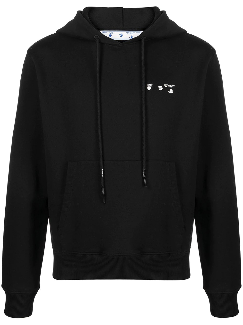 logo-print hoodie - 1