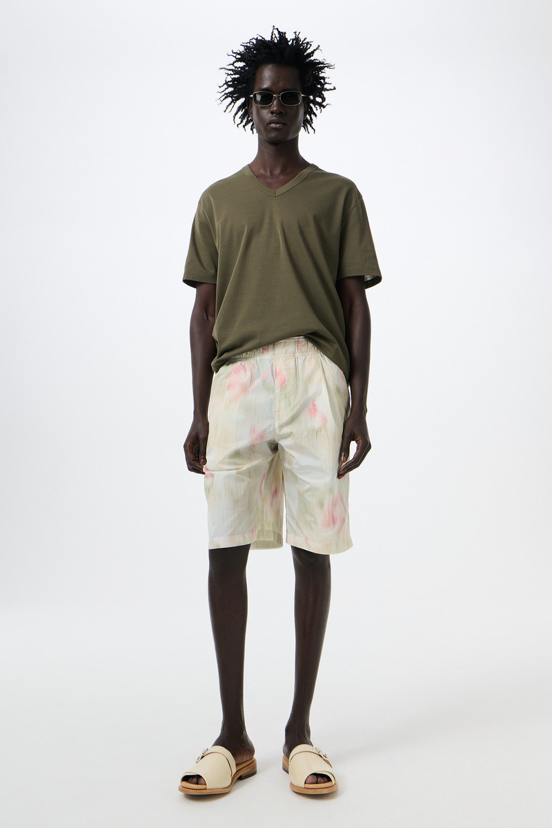 Our Legacy Leisure Shorts Flower Grid Ripstop outlook