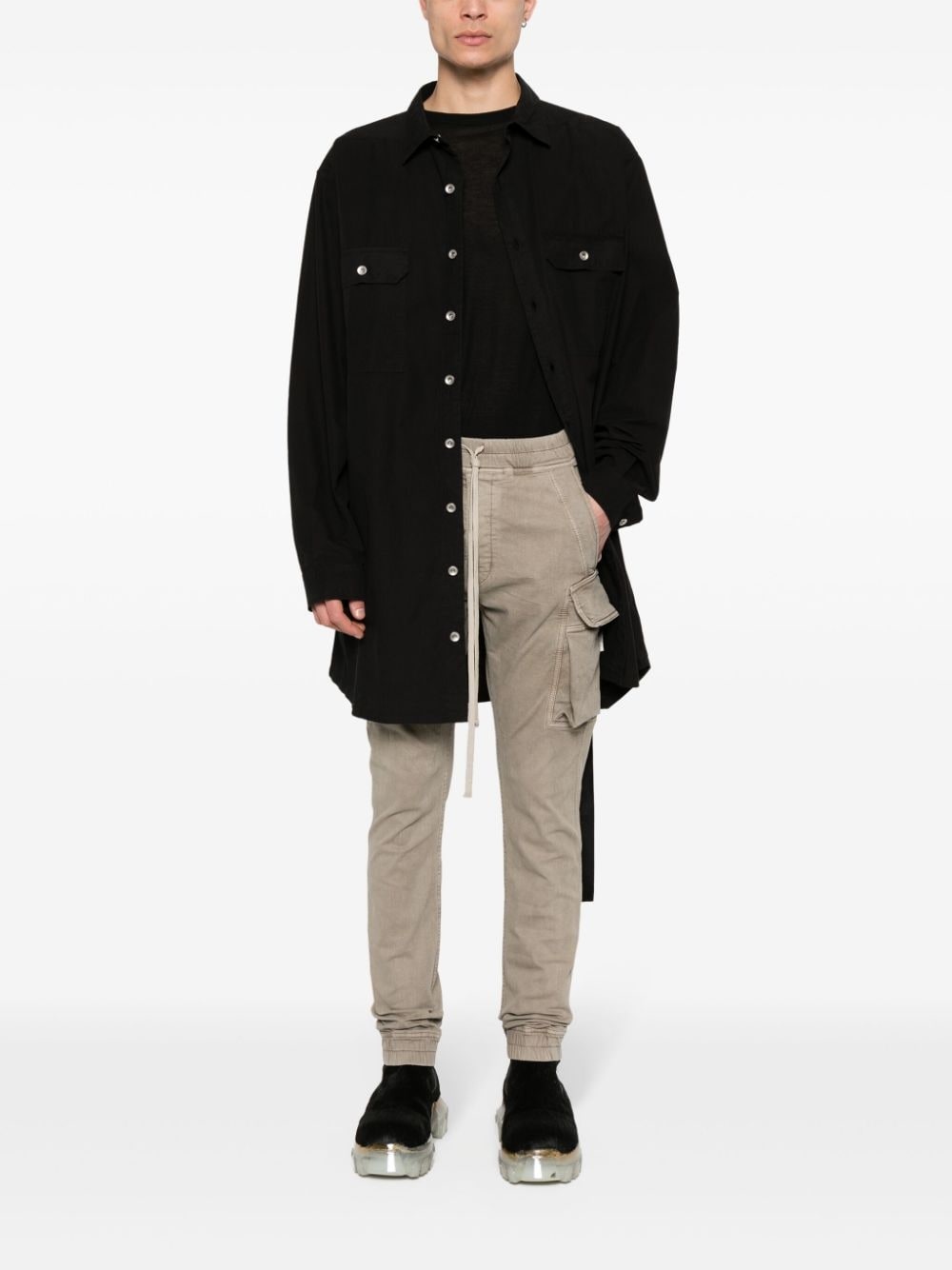 long-sleeve cotton shirt - 2