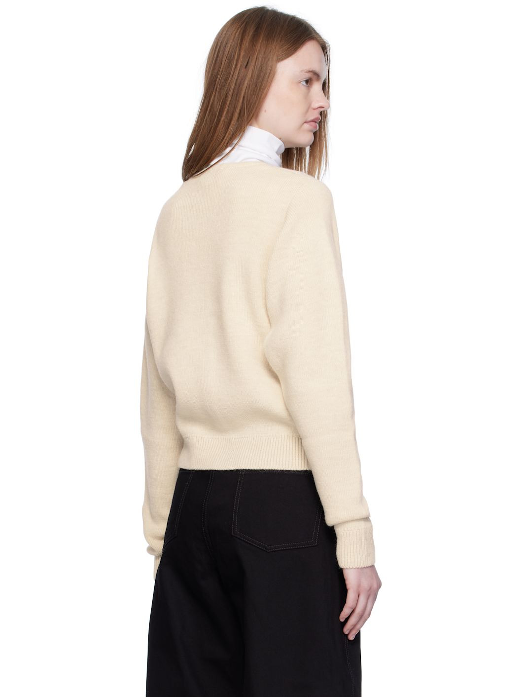 Off-White Alpaca Cardigan - 3