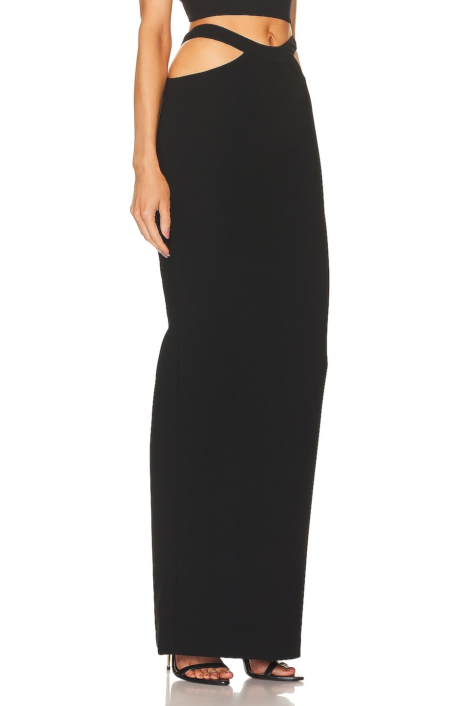 Cut Out Maxi Skirt - 2