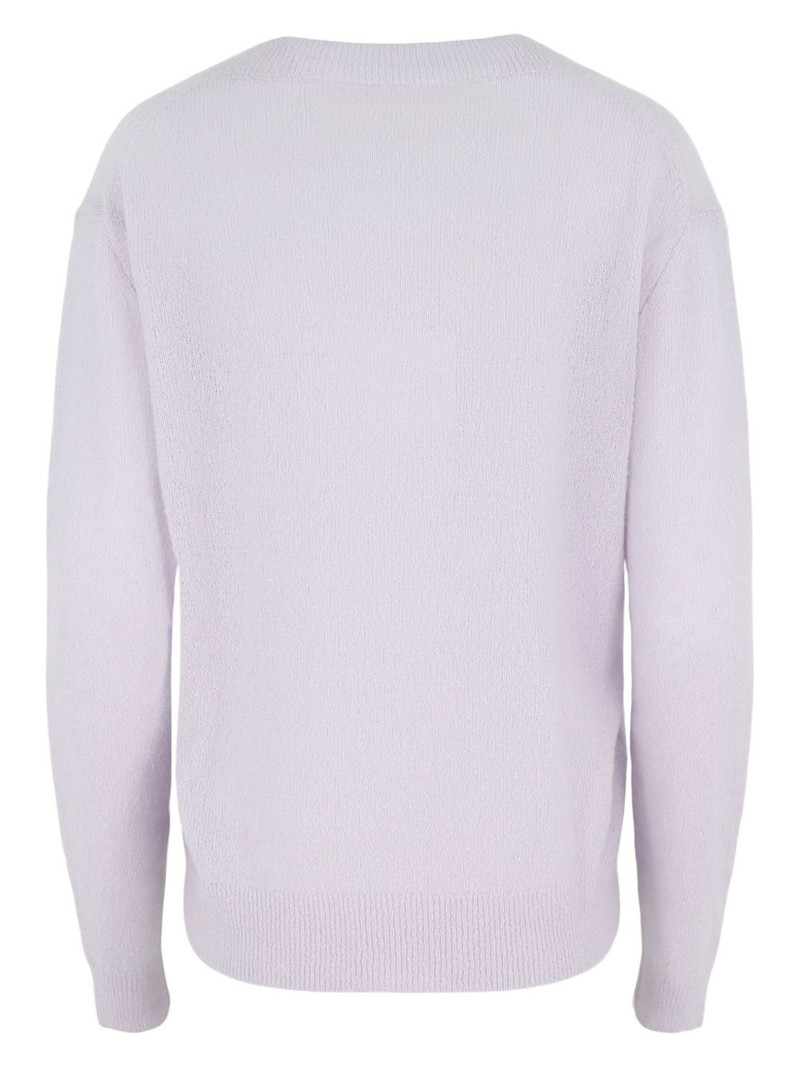 TWP V-neck knitted top outlook