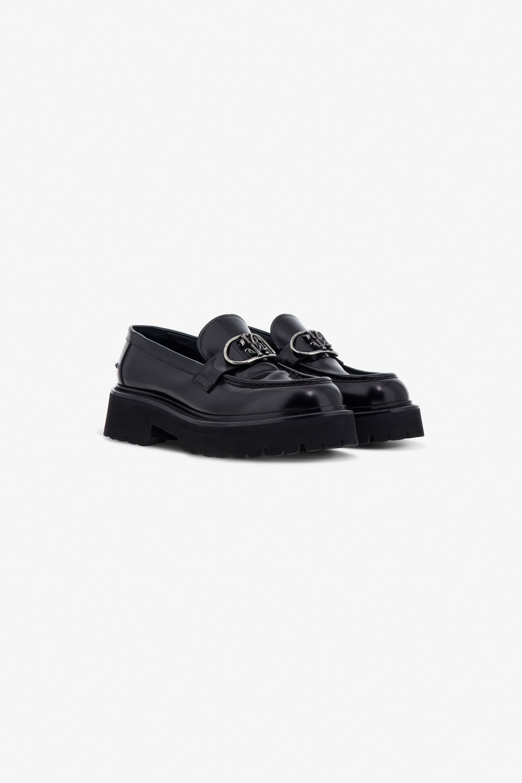 Loafers with RC logo - 2