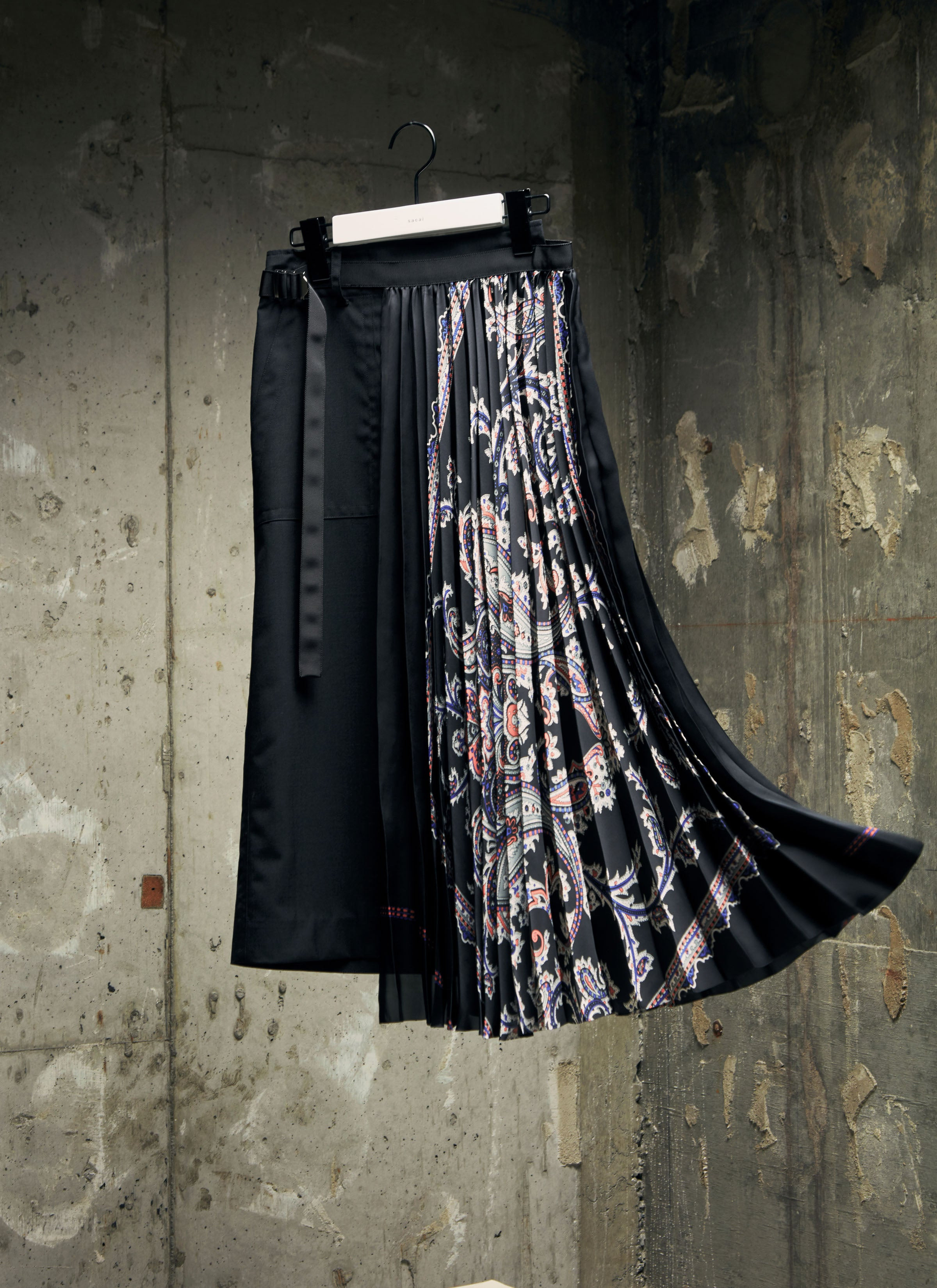 Suiting x Paisley Print Skirt - 2