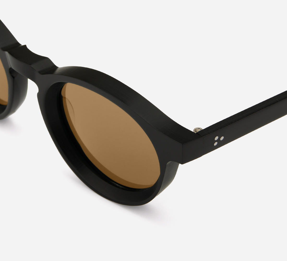 P3 Round - SP-01 - Black/Tobacco - 4