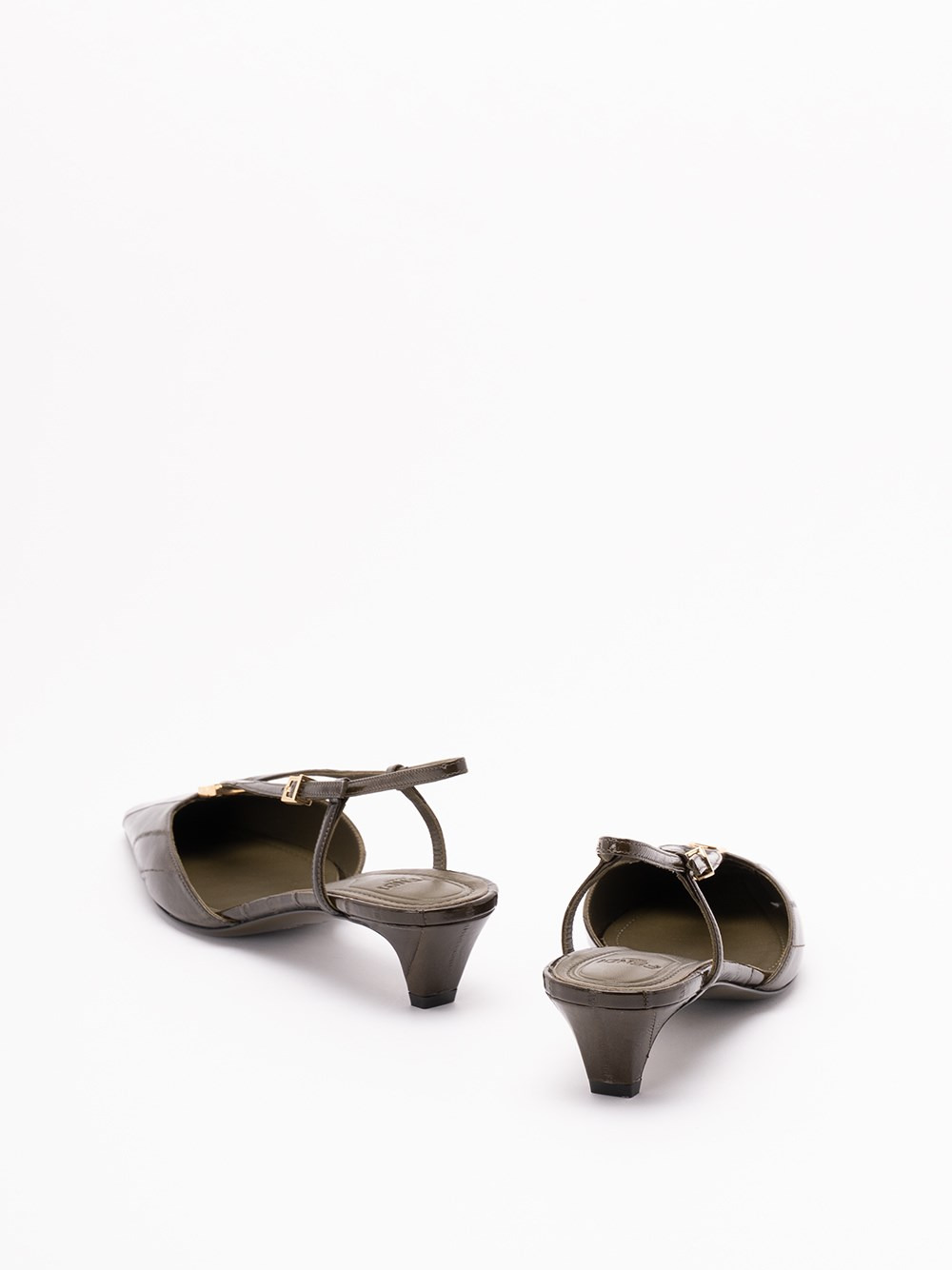 `Fendi FFold` Slingbacks - 3