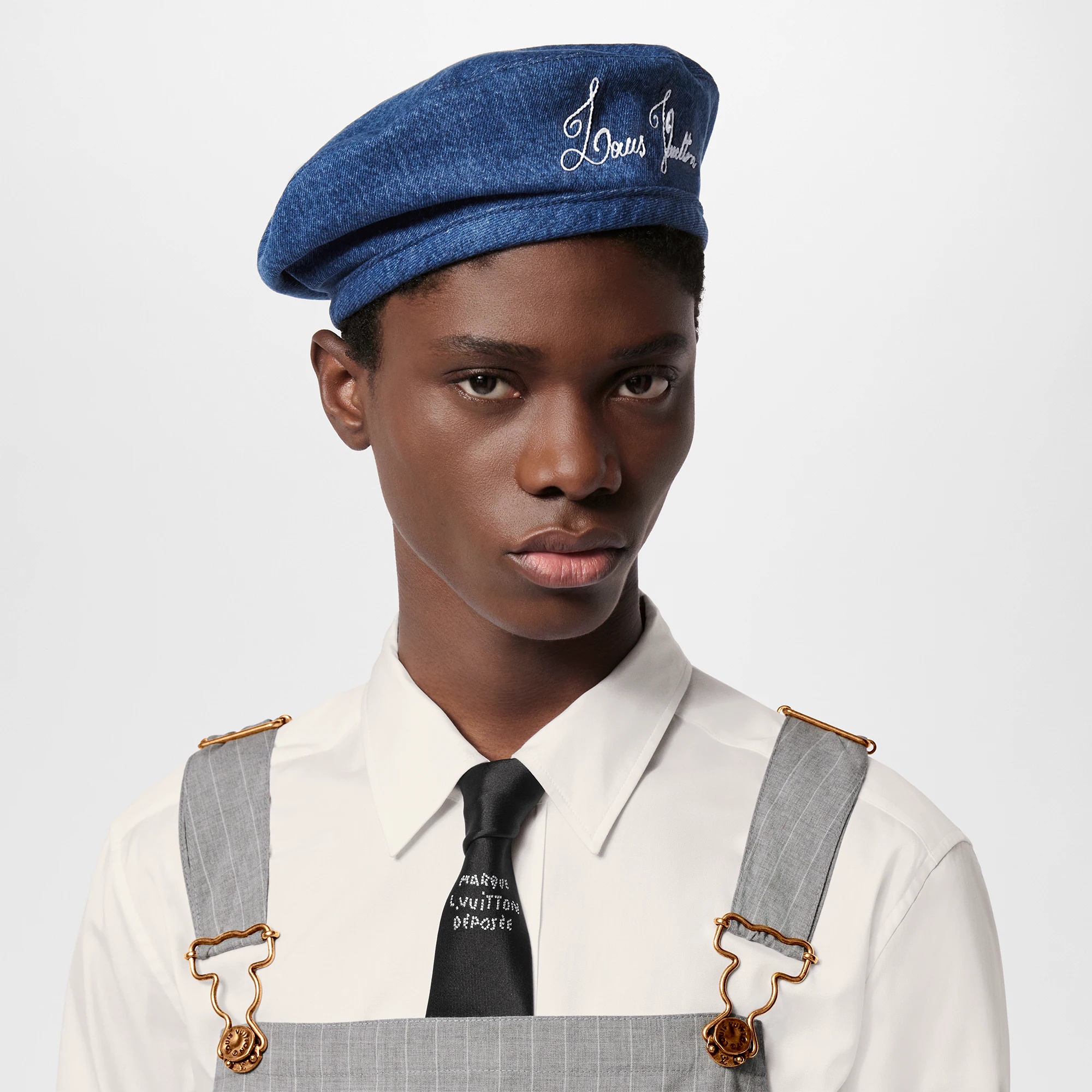 Denim Beret - 5