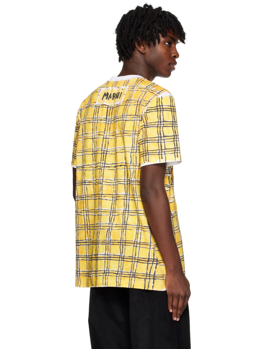 Yellow Check T-Shirt - 3