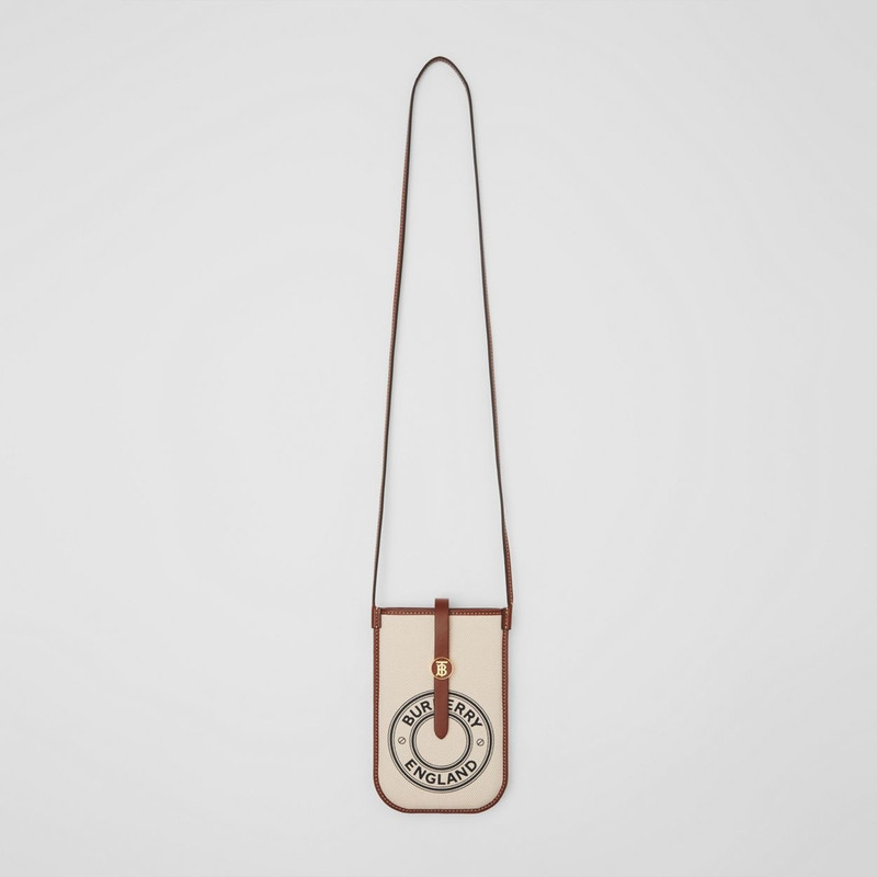 Logo Graphic Canvas Anne Phone Case with Strap 5