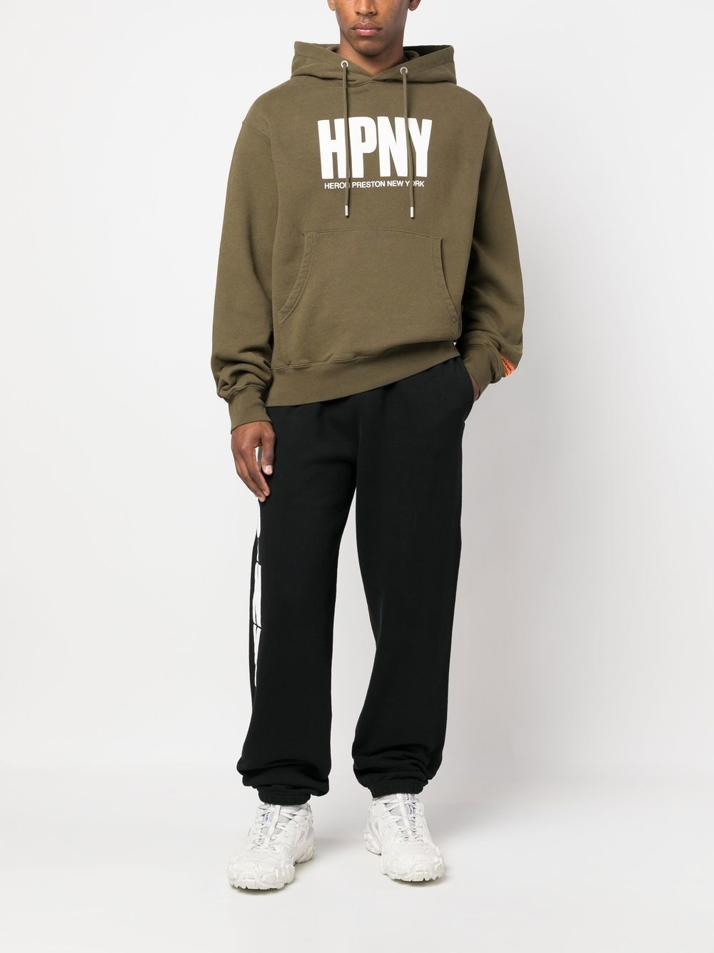 logo-print tracksuit bottoms - 2