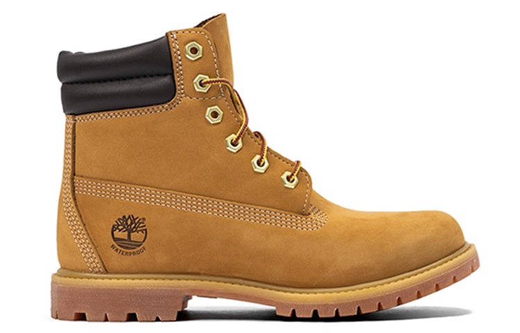 (WMNS) Timberland 6 Inch Waterville Double Collar 'Wheat' 42687 - 2