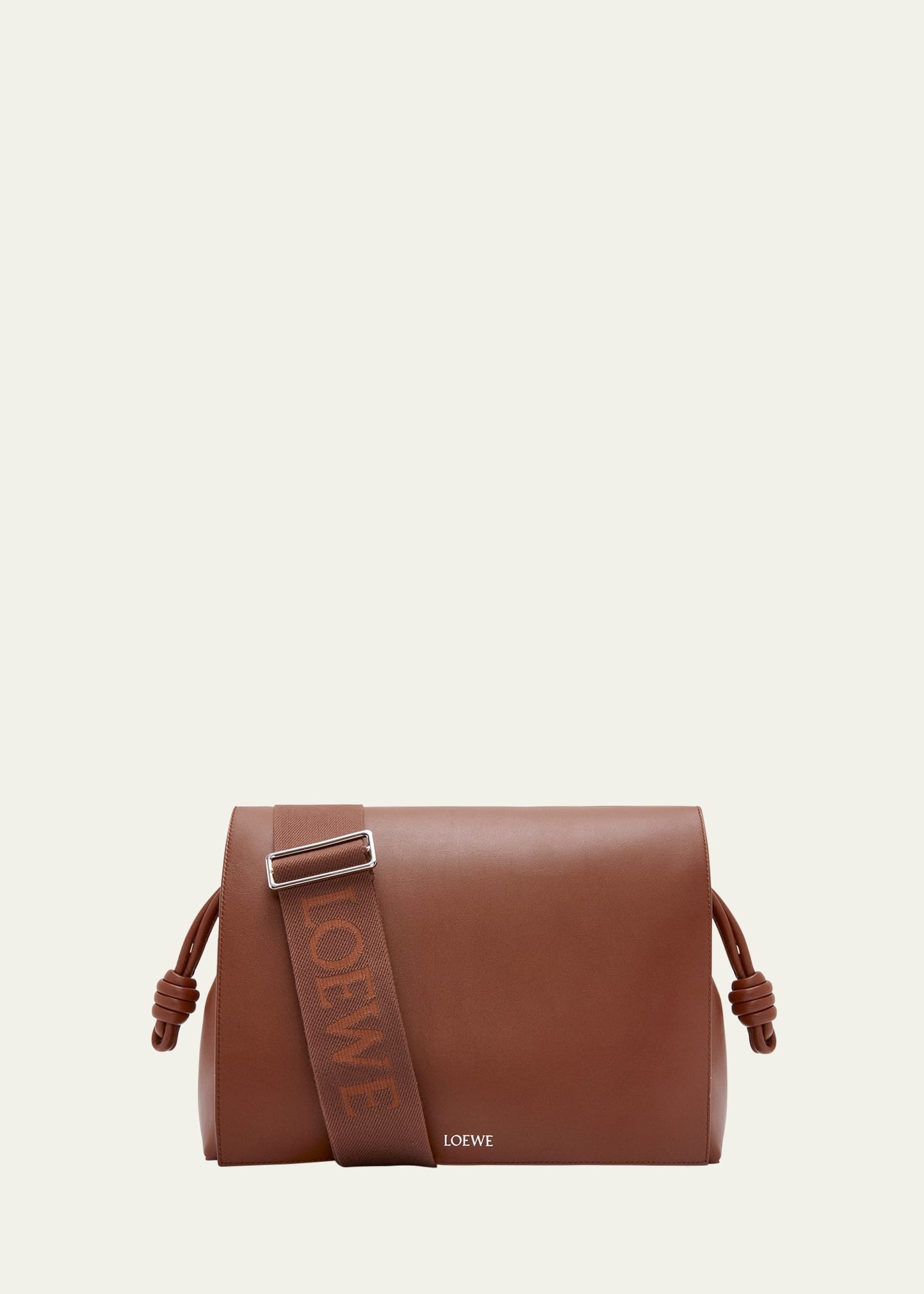 Men's Flamenco Leather Messenger Bag - 1