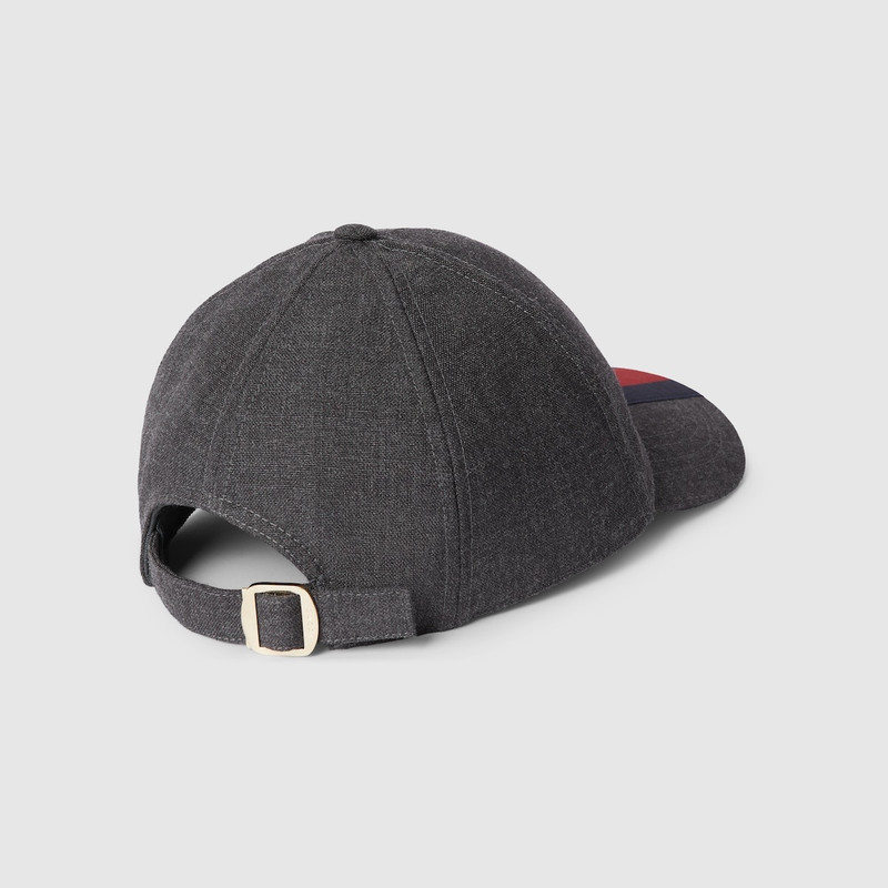 Canvas baseball hat with Web 4