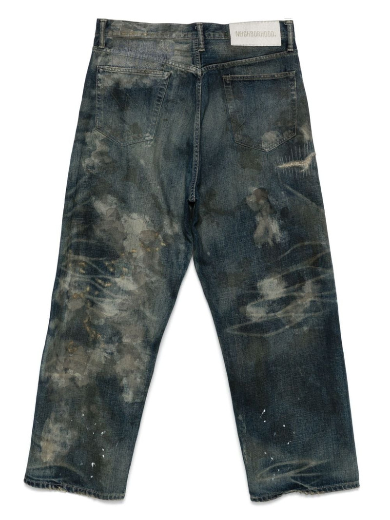 NEIGHBORHOOD DP wide jeans outlook