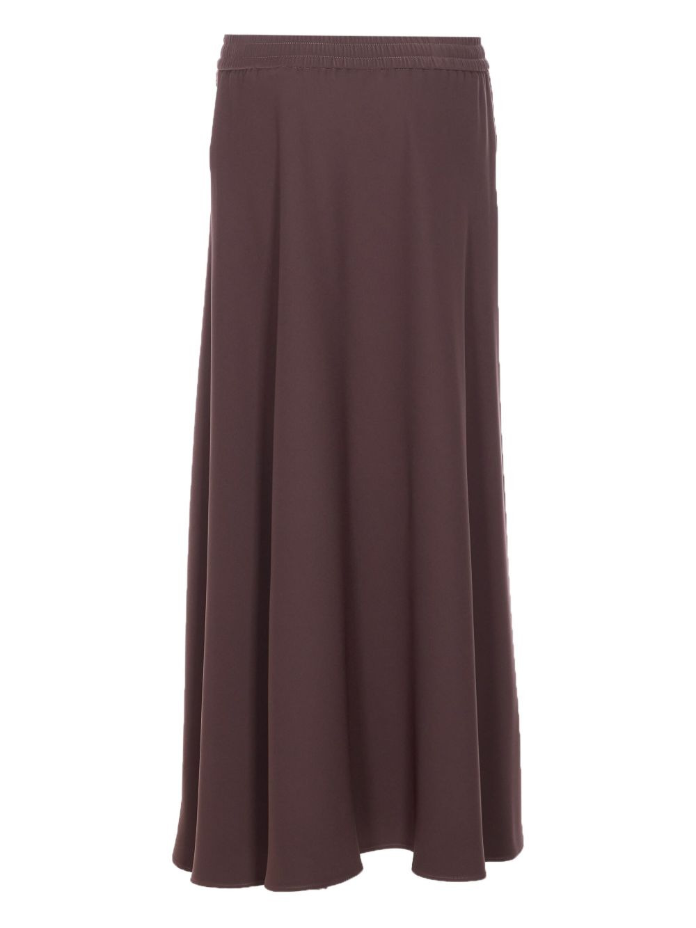 elasticated-waist drawstring skirt - 2