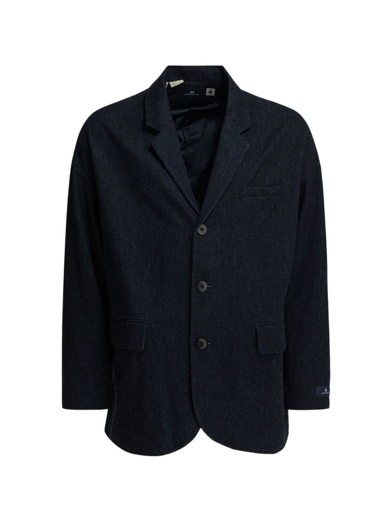 Unstructured single-breasted blazer 1