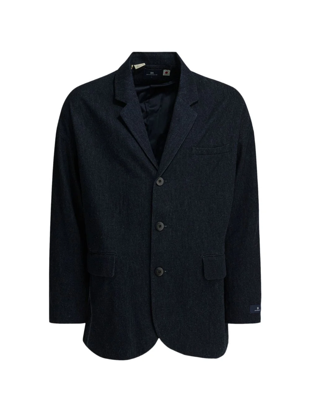 Unstructured single-breasted blazer - 1