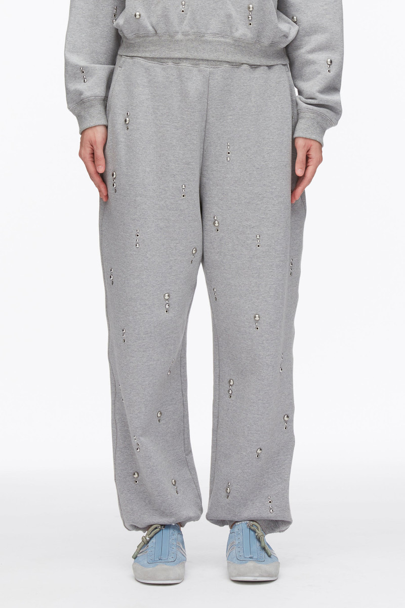 Dome Embellishment Sweatpants 3