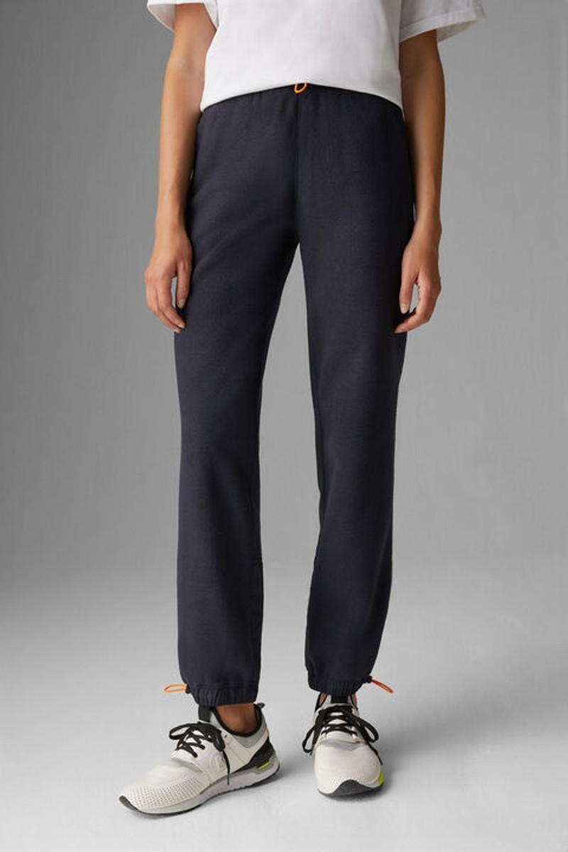 Eila Fleece pants in Dark blue 2