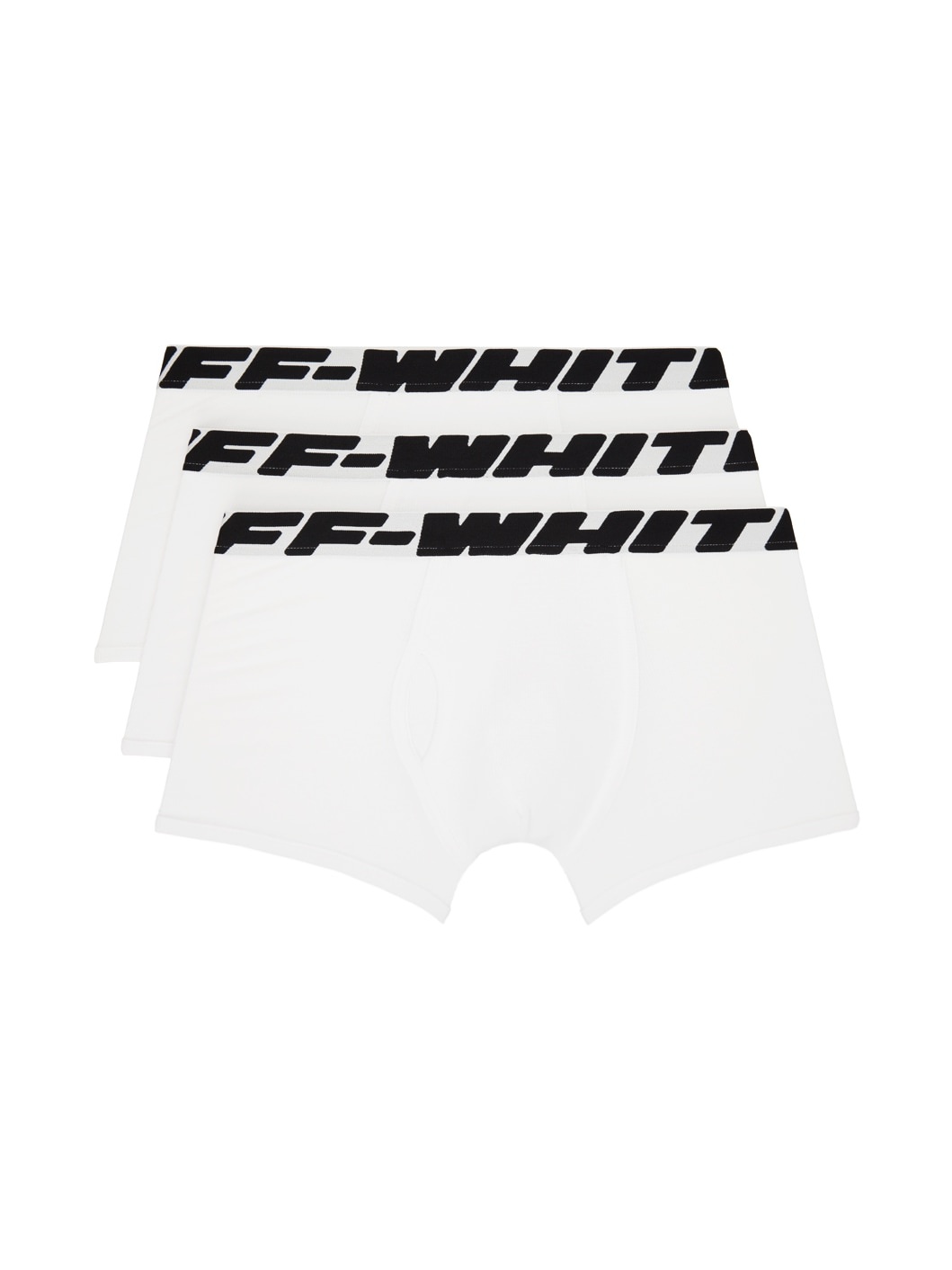 Three-Pack White Industrial Boxers - 1
