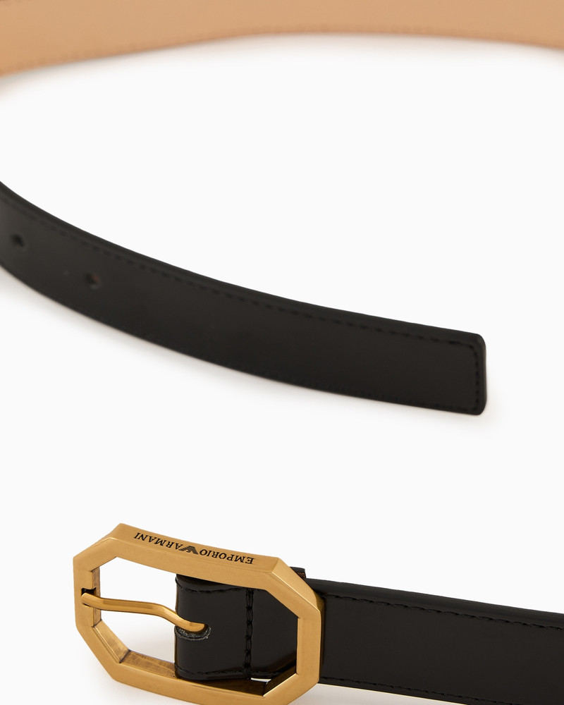 EMPORIO ARMANI Brushed finish belt outlook