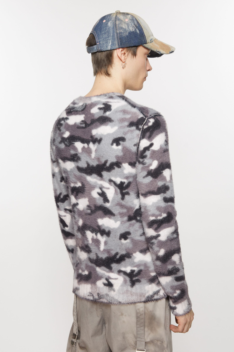 Printed jumper - Shark grey/multi 3