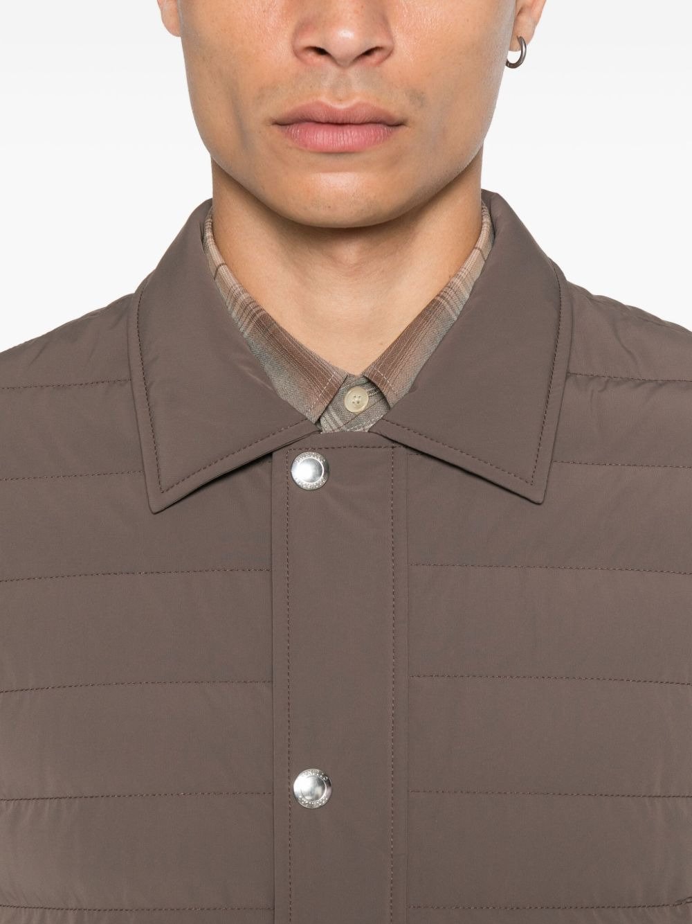 Nylon Short Down Jacket - 3