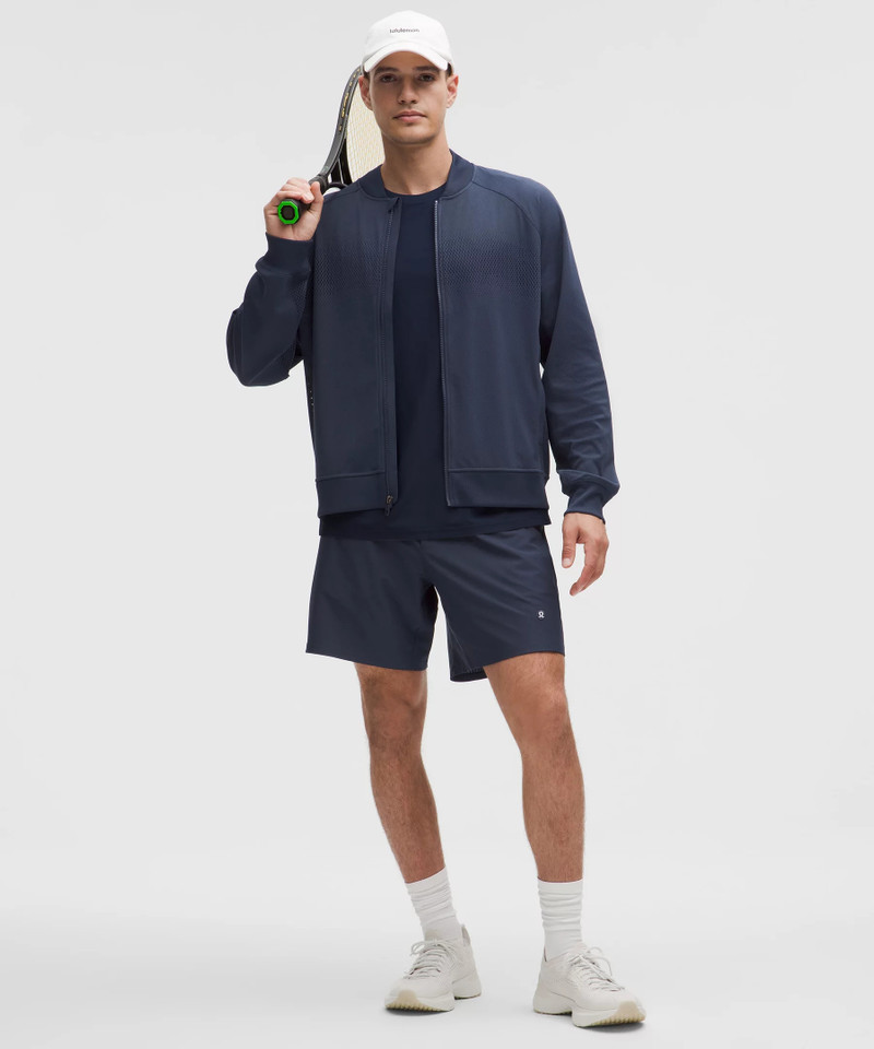 lululemon Men's Engineered Knit Mesh Tennis Jacket outlook