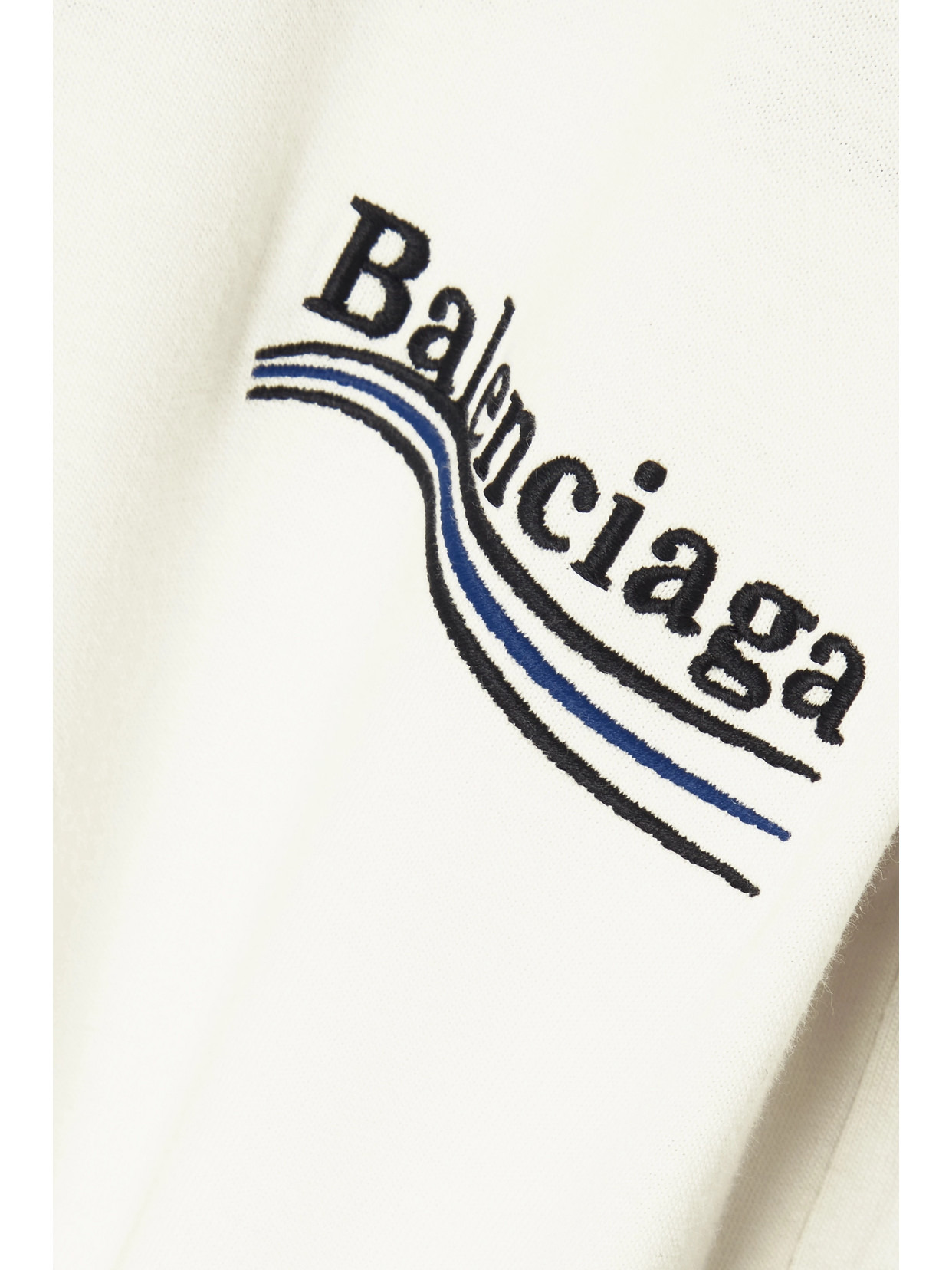 Embroidered Cotton-jersey T-shirt - 4