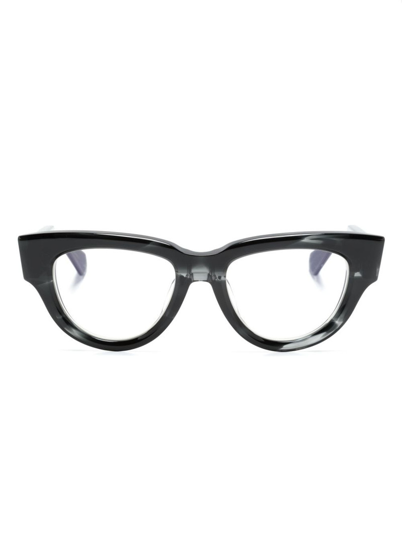 V ESSENTIAL III cat-eye frame glasses 1