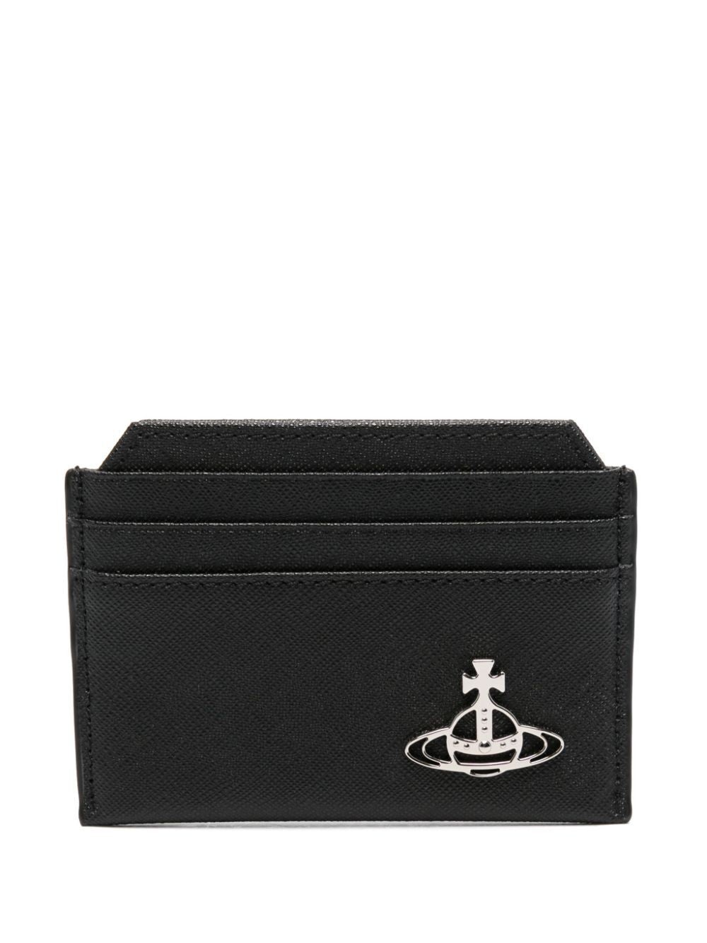 Vivienne Westwood Women Orb-Plaque Slim Cardholder - 1
