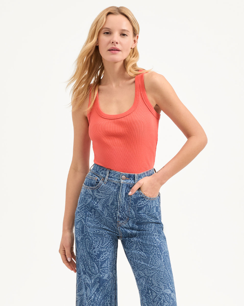 BIRKE SCOOPNECK TANK TOP - 2