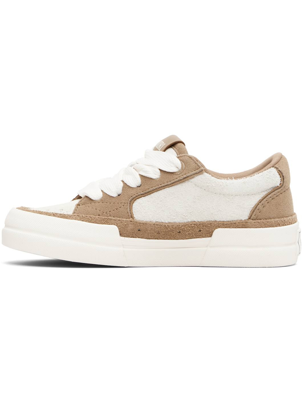 Beige Sunset Skate Sneakers - 3